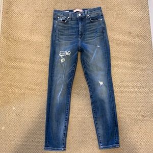 7 for all Mankind high rise skinny